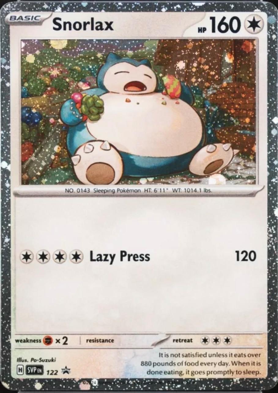 Snorlax [Cosmos Holo] #122
