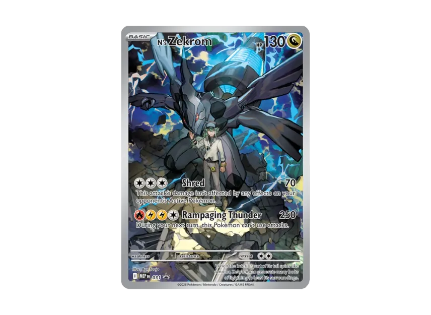 N's Zekrom Elite trainer box sealed Promo